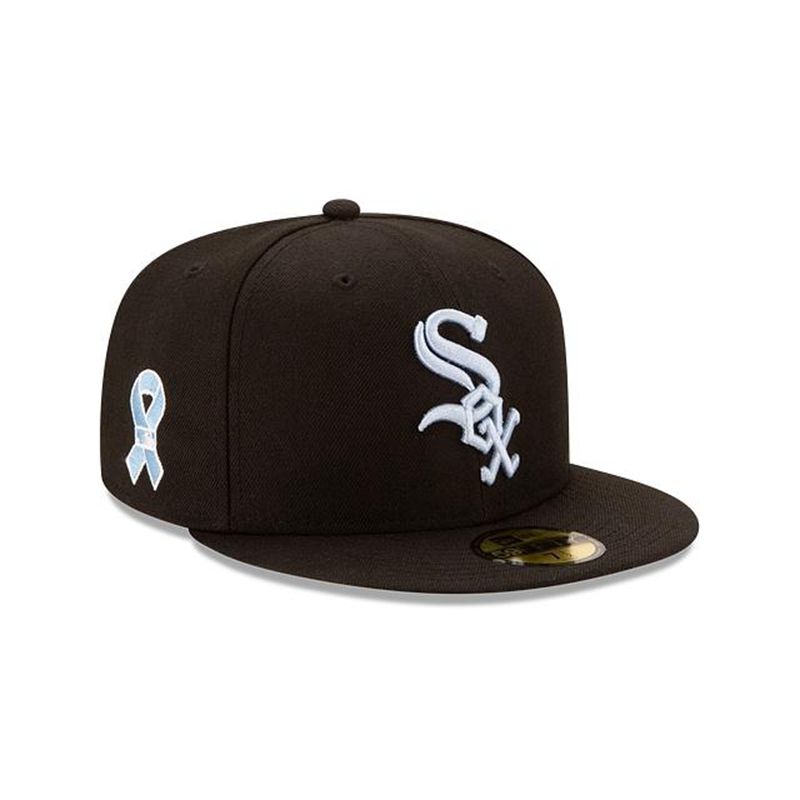 MLB Chicago White Sox Father's Day 59Fifty Fitted (TNK1650) - Black New Era Caps